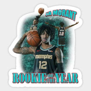 Ja Morant Rookie of the Year Sticker